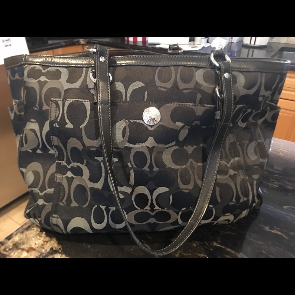 Coach diaper bag
